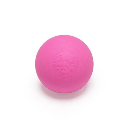 CHAMPION SPORTS Champion Sports LBP 2.5 in. Official Lacrosse Ball; Pink - Pack of 12 LBP